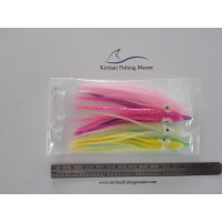 Squid Skirt Lure - 4 inch - Assorted - 4 pack