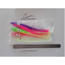 Squid Skirt Lure - 5 inch - Assorted - 4 pack
