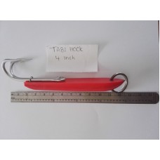 TABI Hook 4 inch red